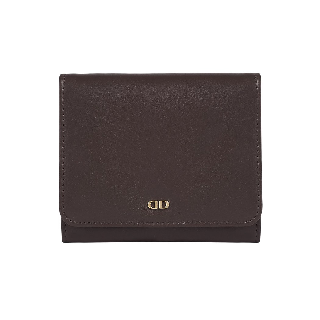 Kapaklı Mini Kadın Deri Cüzdan