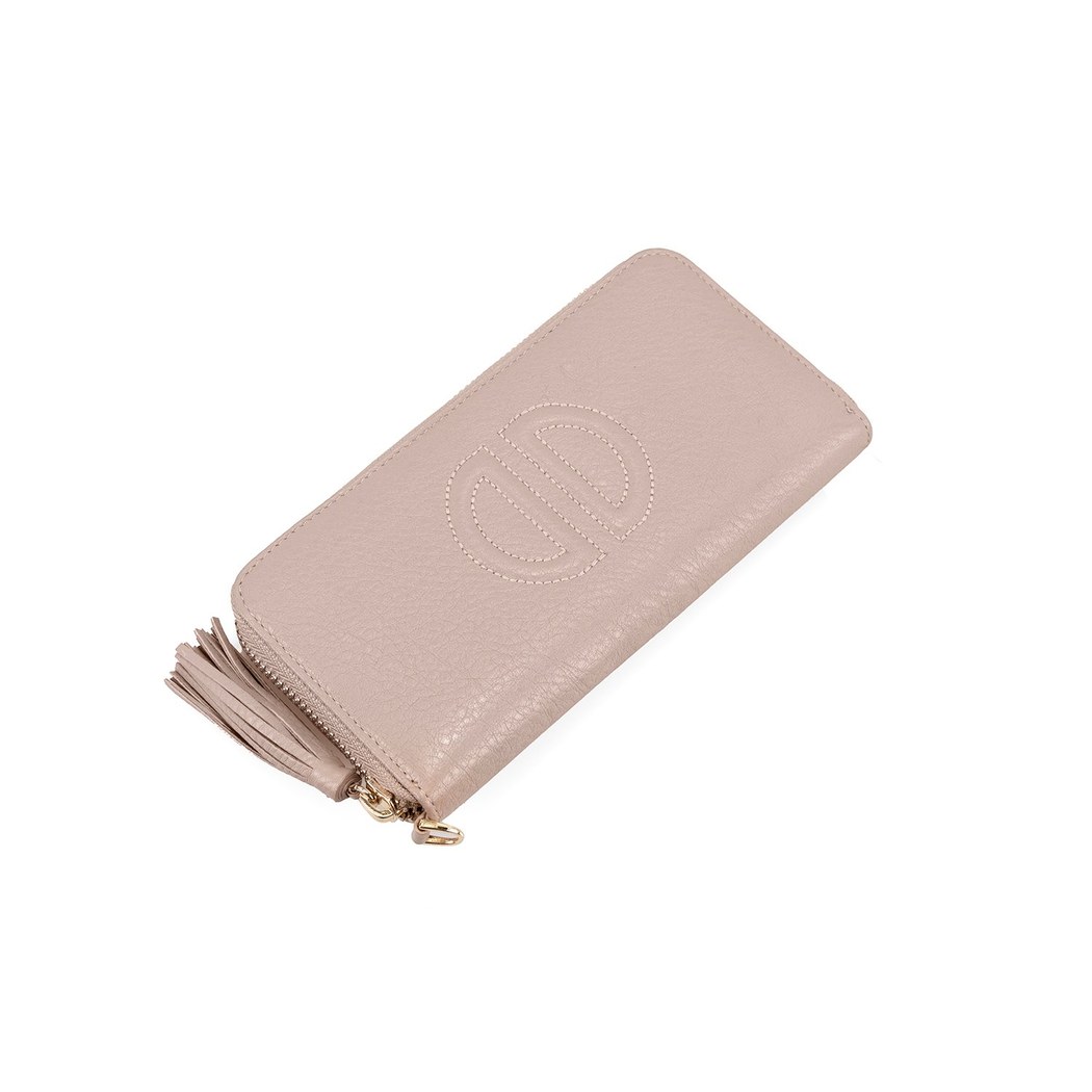 Kathleen Bej Kadın Deri Cüzdan