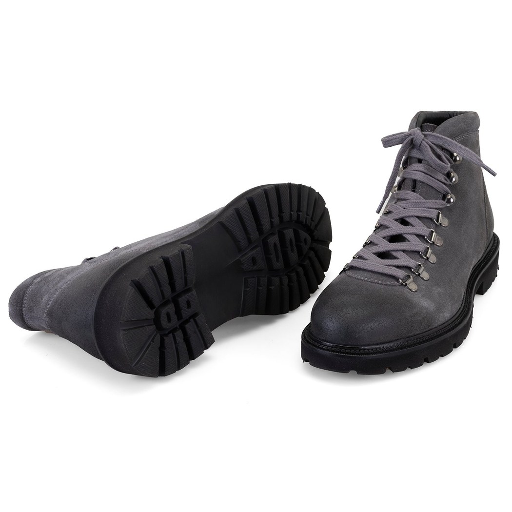 Keid Antrasit Erkek Süet Bağcıklı Bot