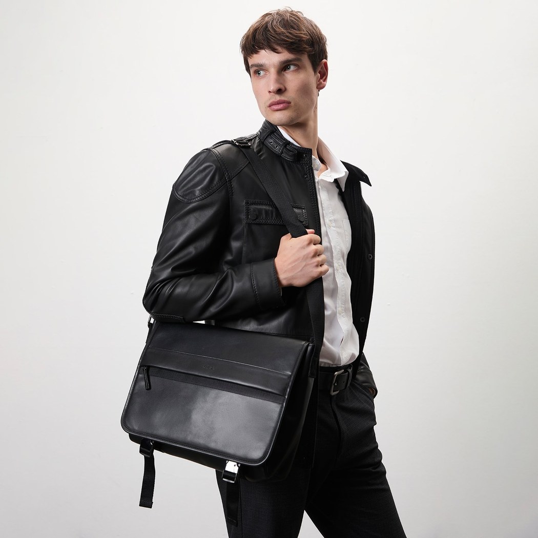 Kenna Siyah Erkek Evrak Çantası