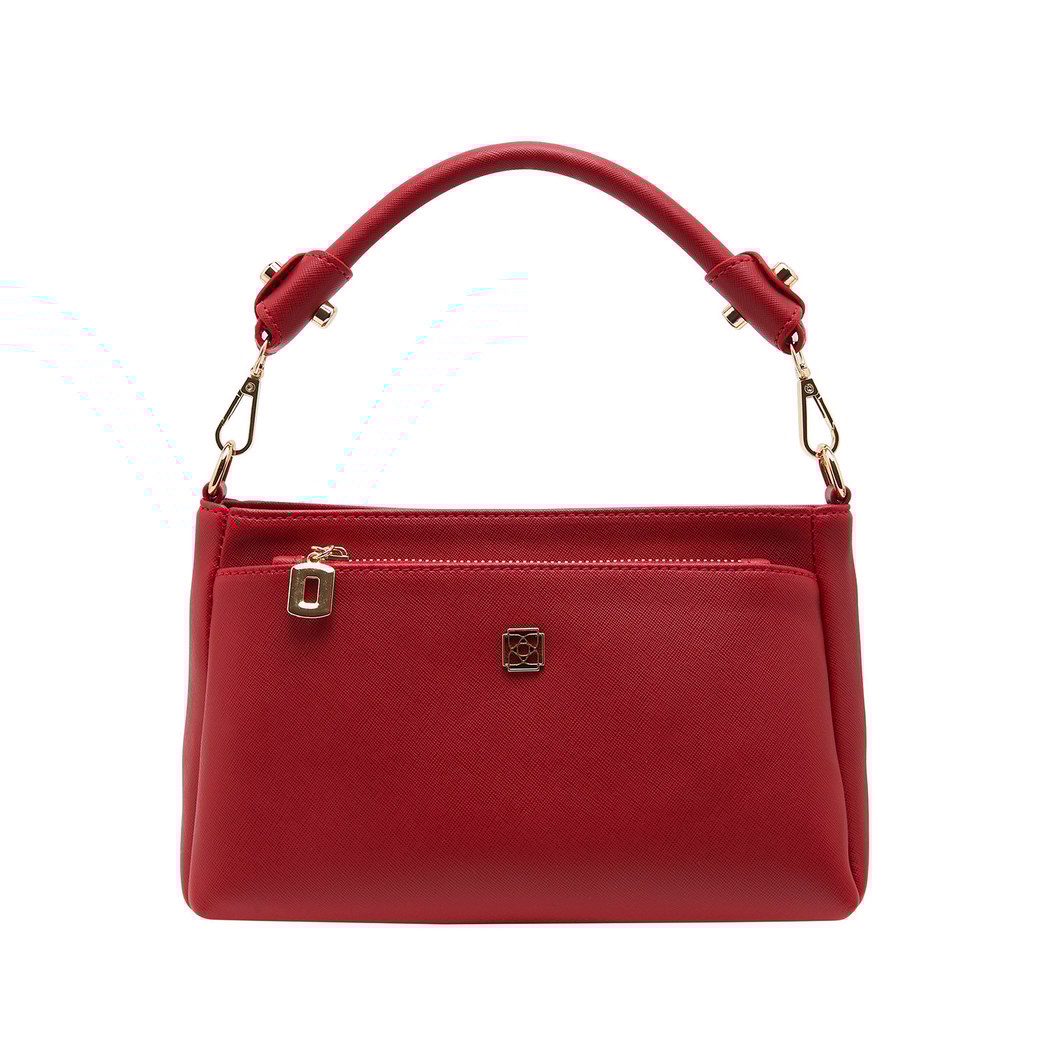 Kırmızı Berta Kadın Omuz Askılı Çanta
