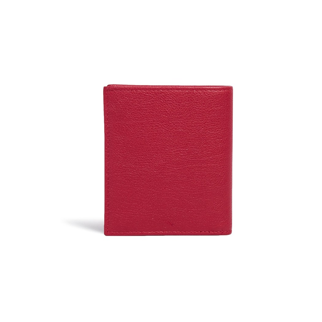 Kırmızı D Logolu Kadın Deri Cüzdan