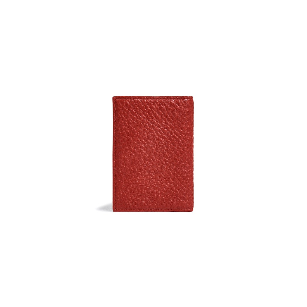 Kırmızı Fidel Deri Kartlık