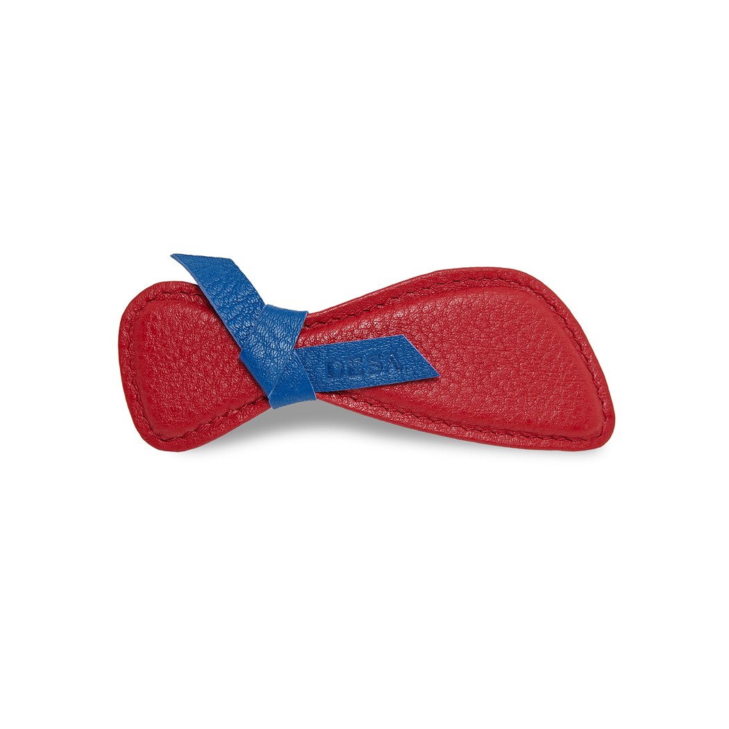 Kırmızı Lucie Kadın Deri Toka