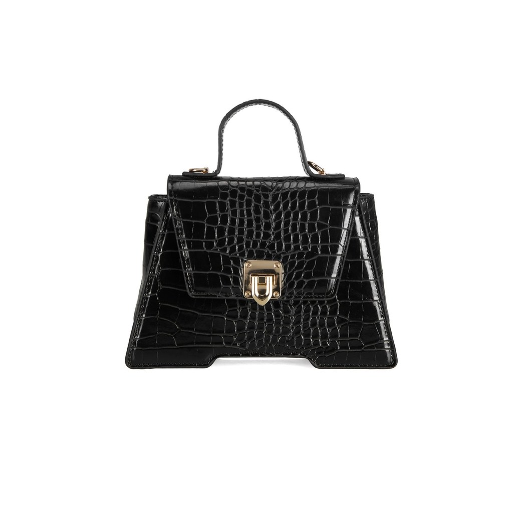 Klina Siyah Kadın Omuz Çantası