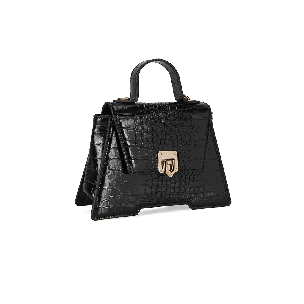 Klina Siyah Kadın Omuz Çantası