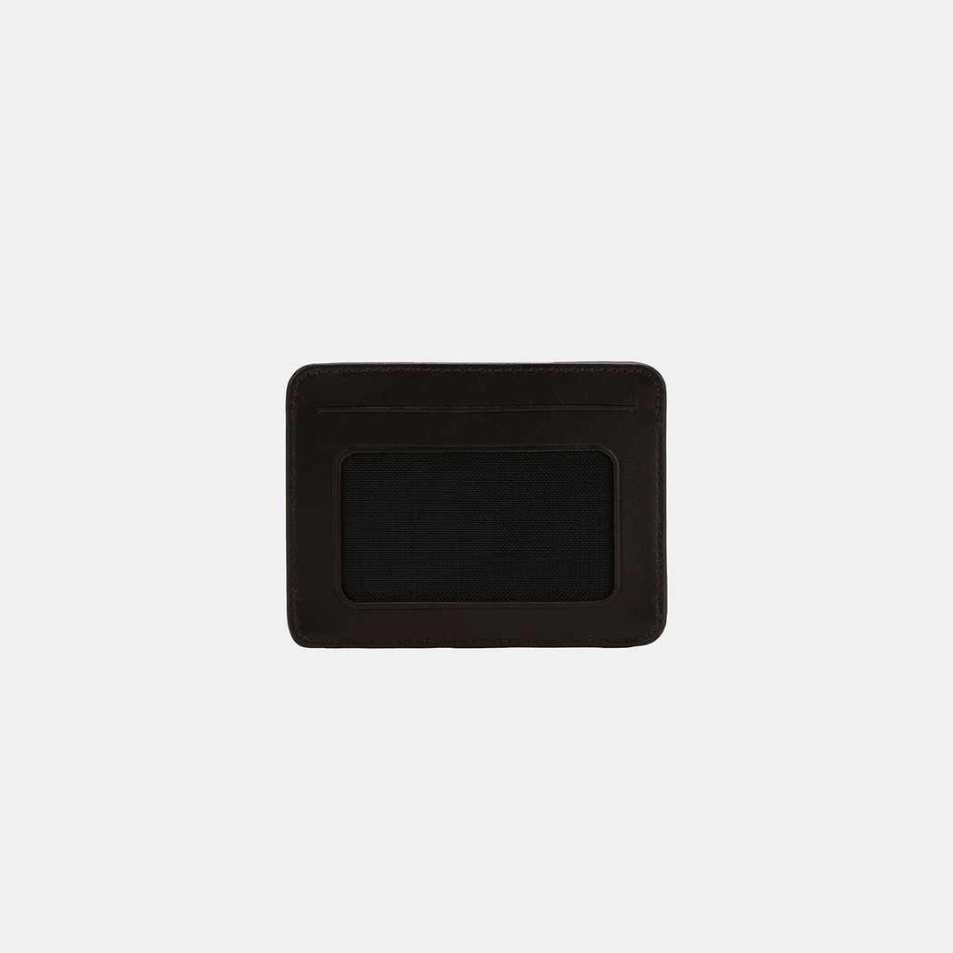 Koyu Kahve Unisex Deri Kartlık