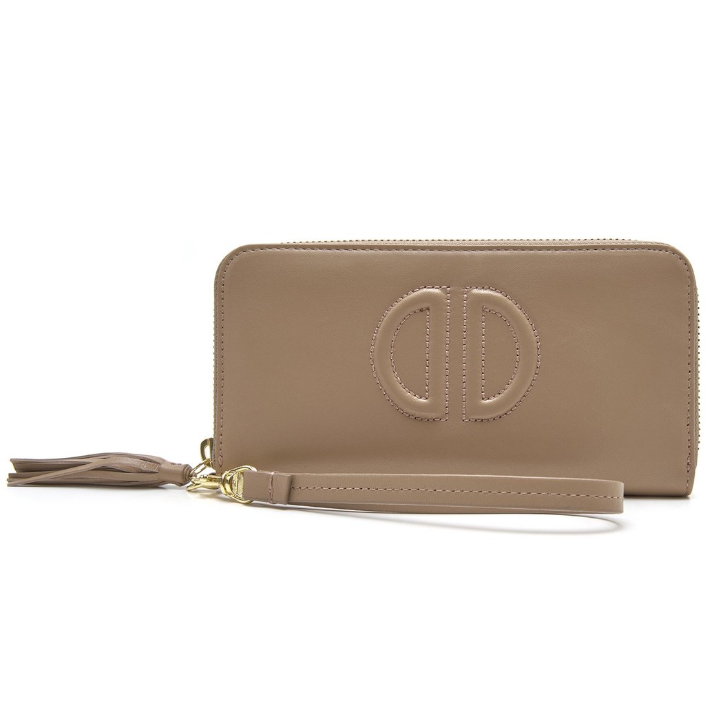 Krem Kadın Deri Cüzdan