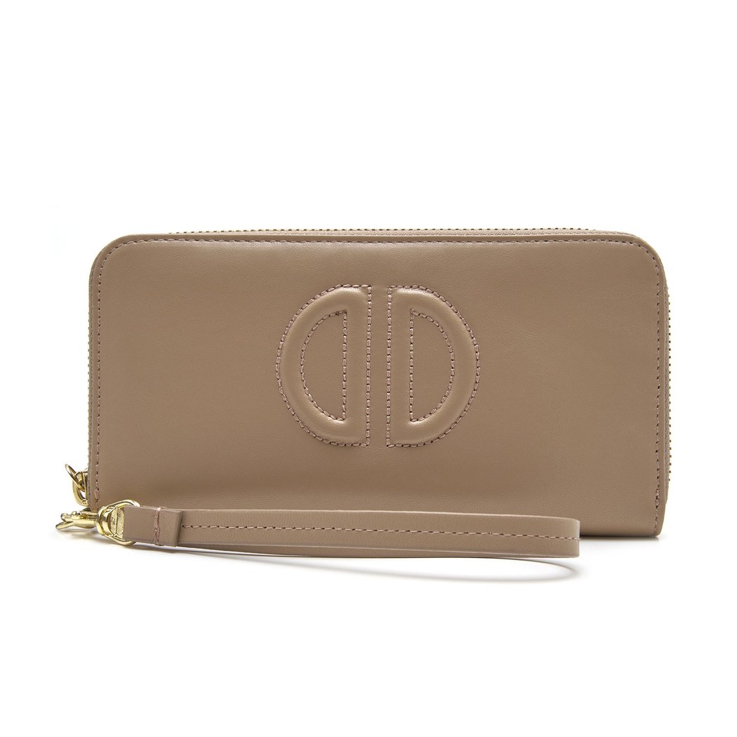 Krem Kadın Deri Cüzdan