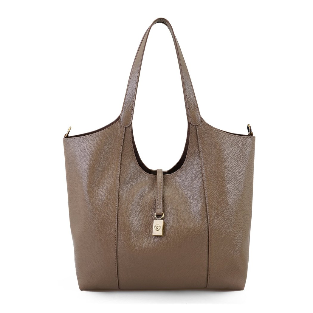 Kristi Vizon Kadın Deri Omuz Çantası