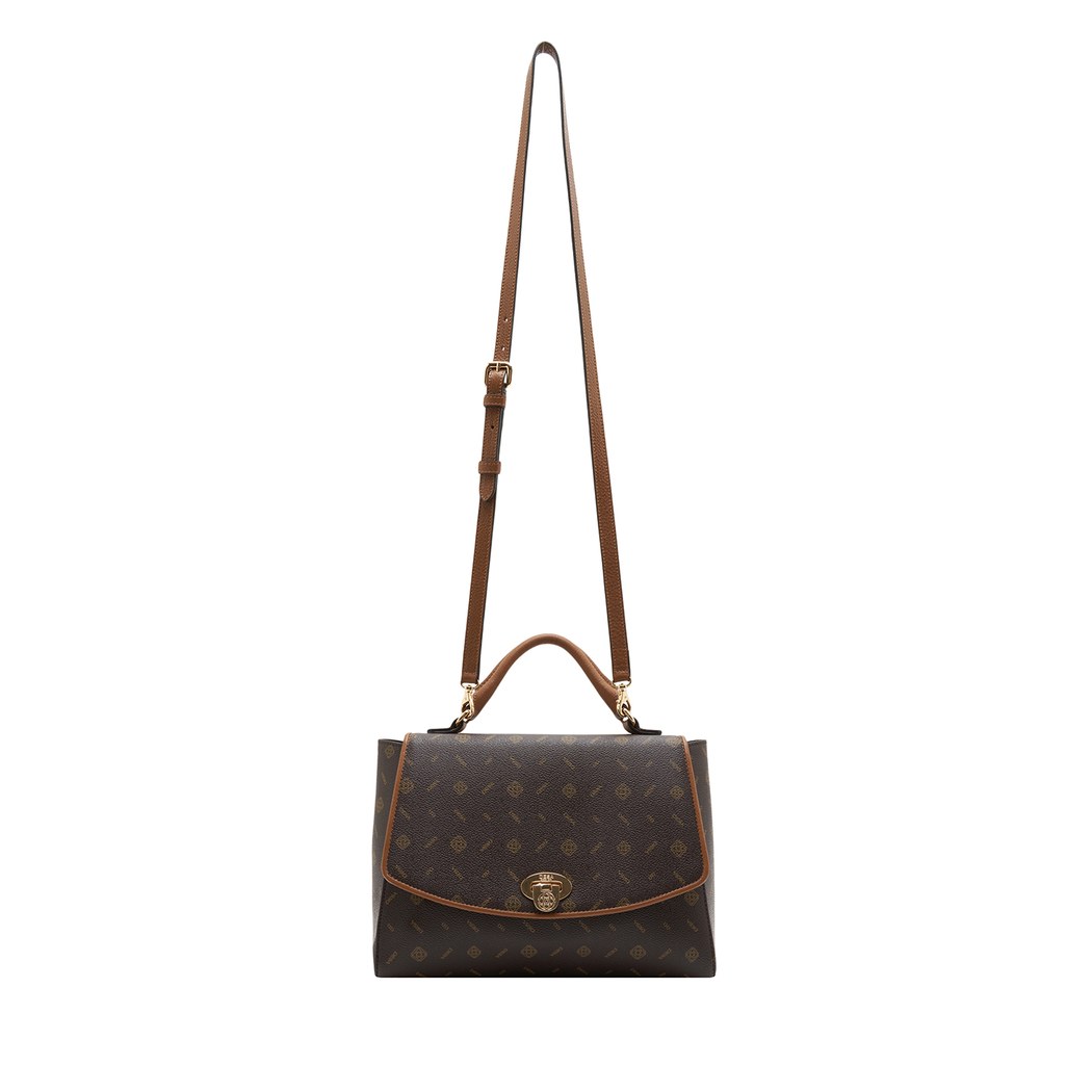 Kyle Kahve Monogram Kadın El Çantası