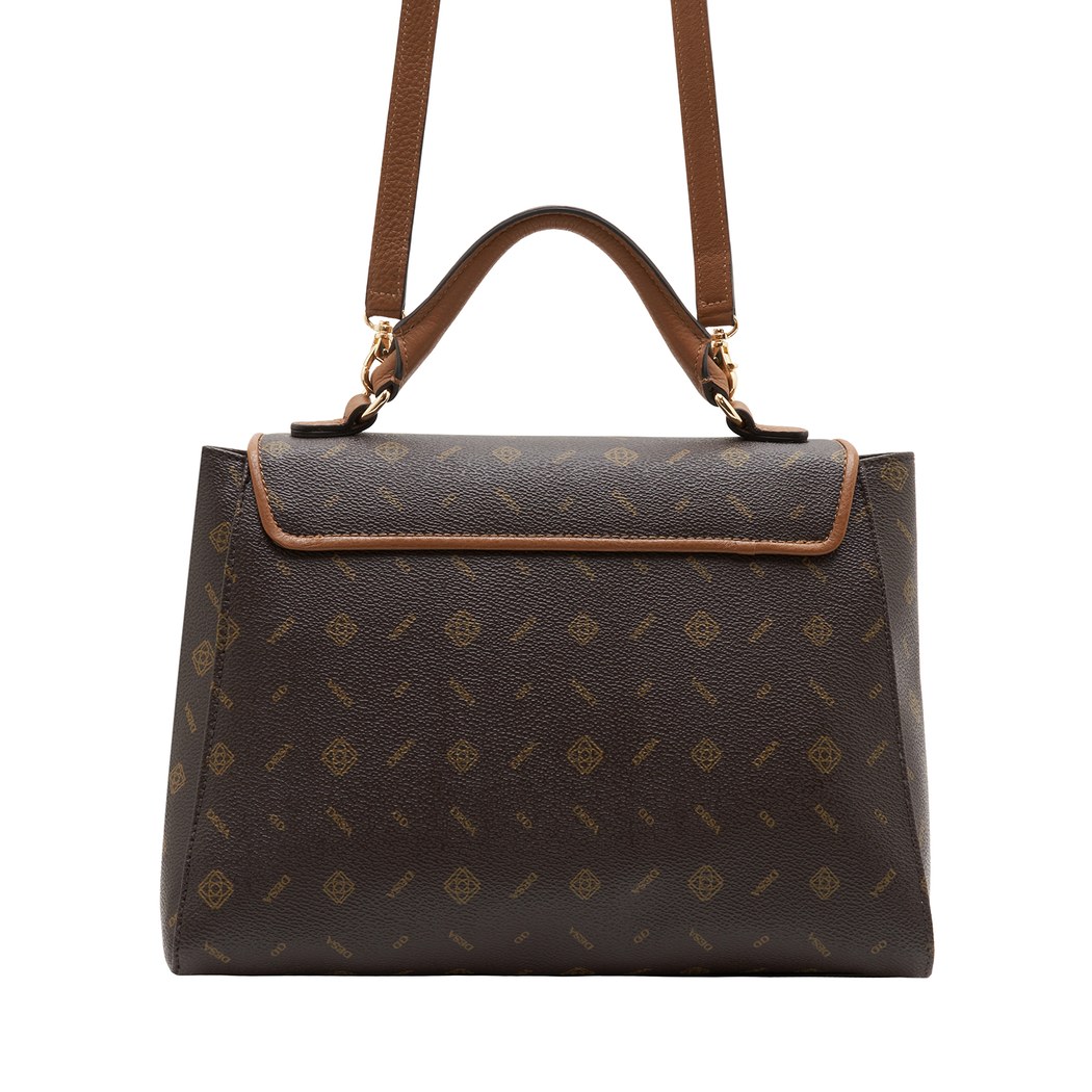 Kyle Kahve Monogram Kadın El Çantası