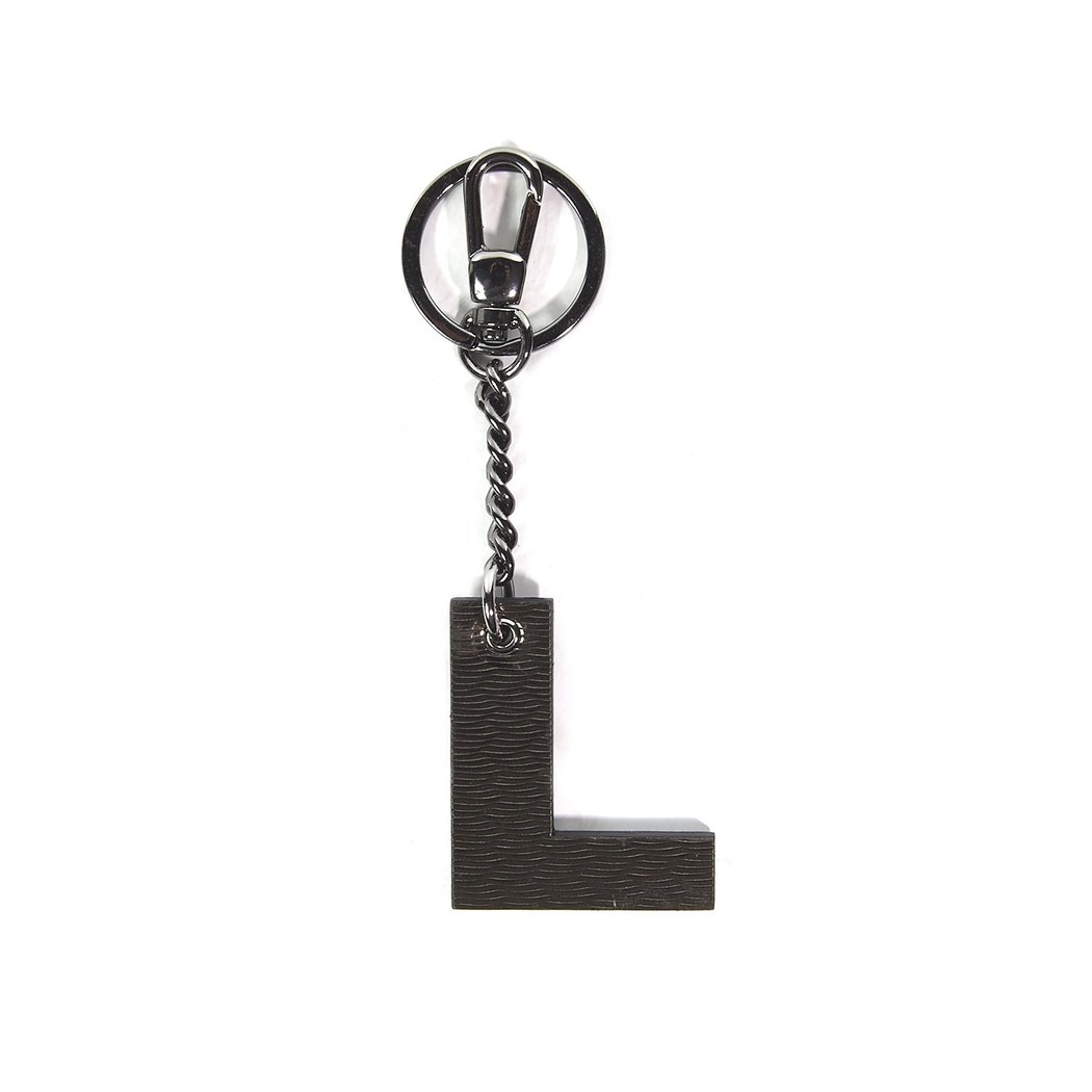 L Harfi Deri Anahtarlık