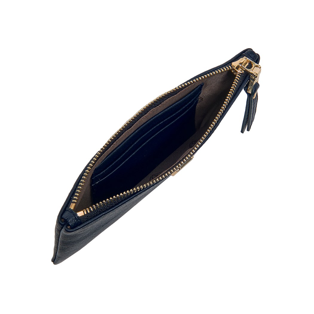 Lacivert Elica Kadın Deri Cüzdan