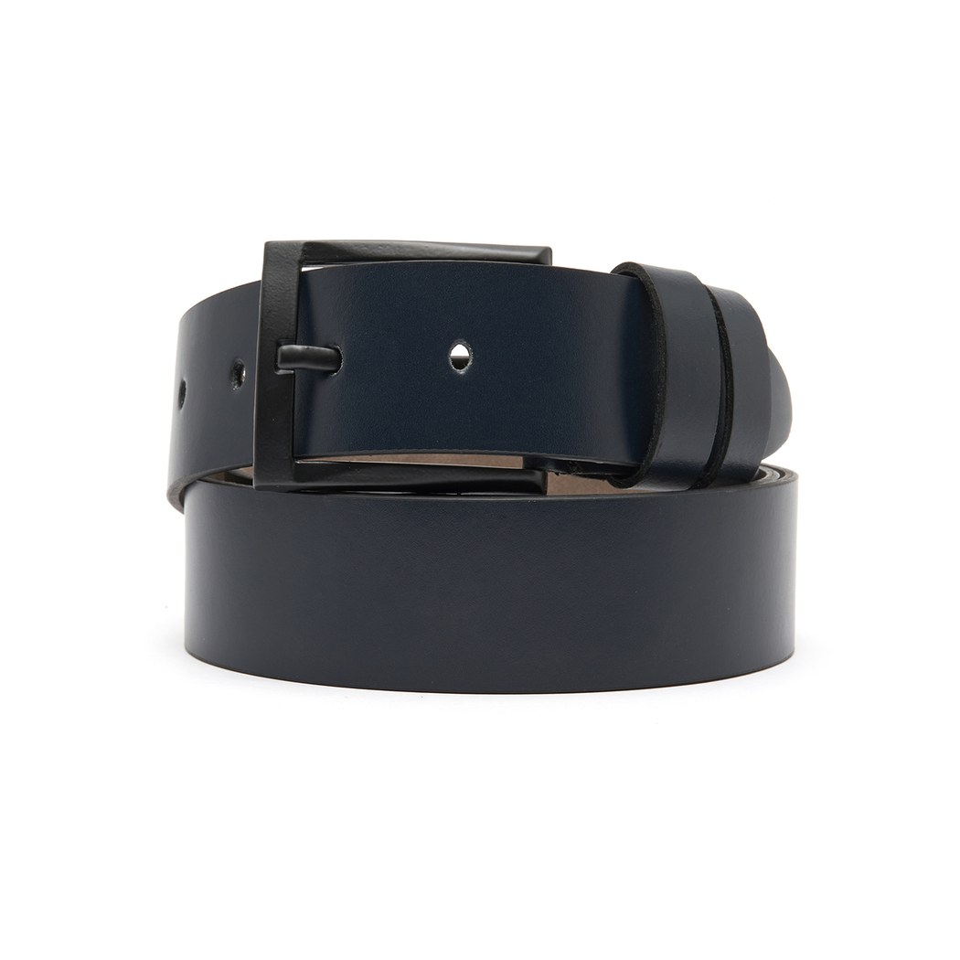 Lacivert Erkek Deri Spor Kemer