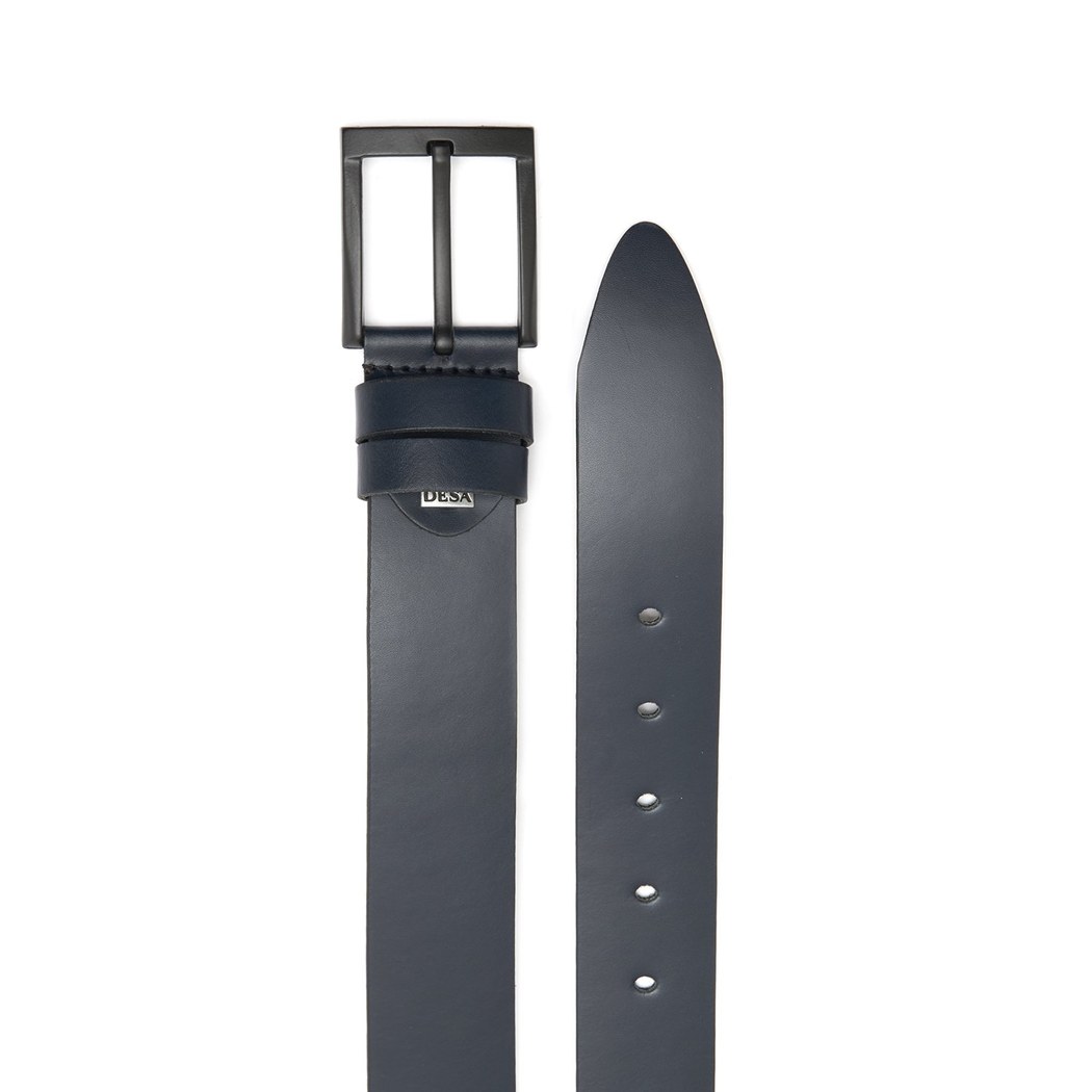 Lacivert Erkek Deri Spor Kemer