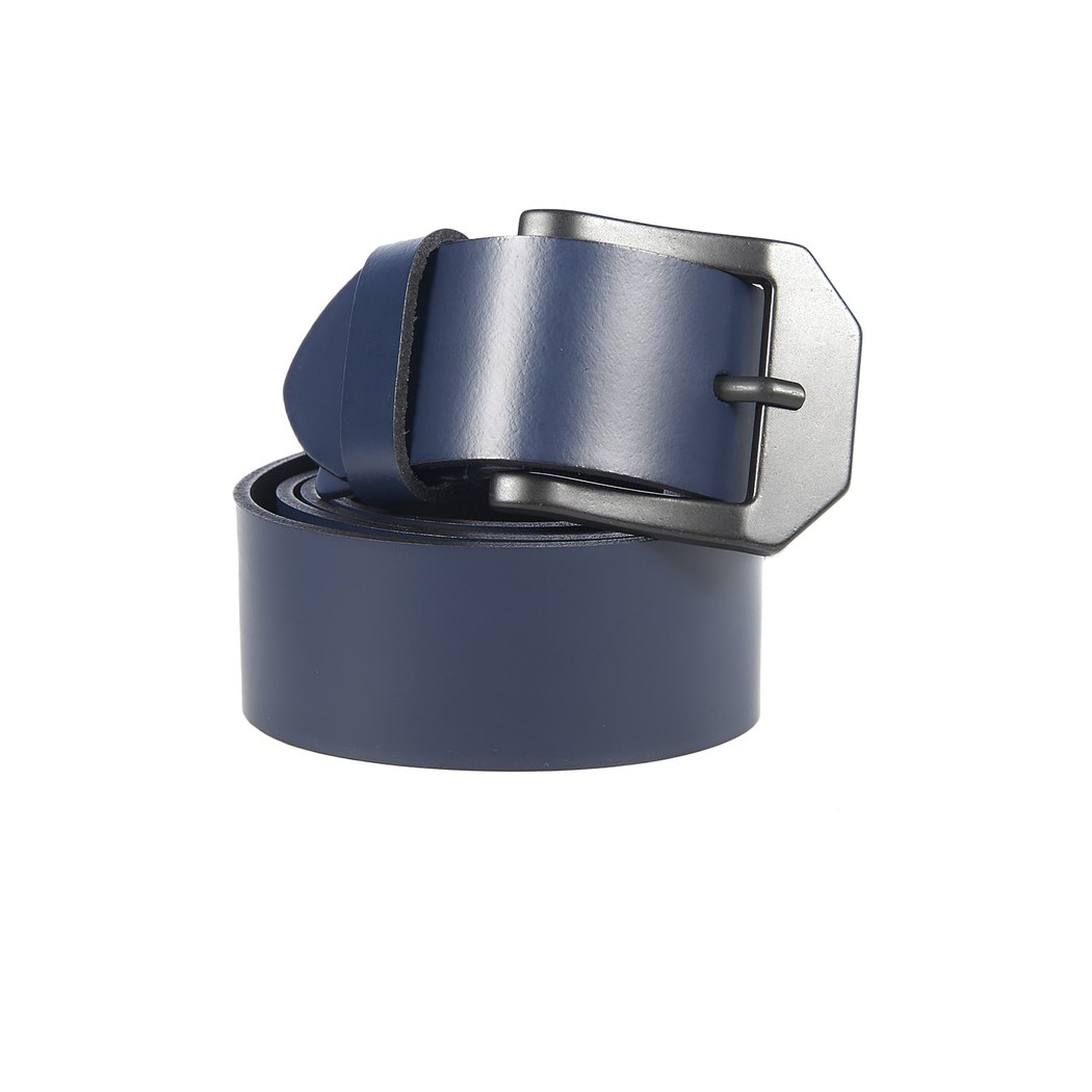 Lacivert Erkek Spor Deri Kemer