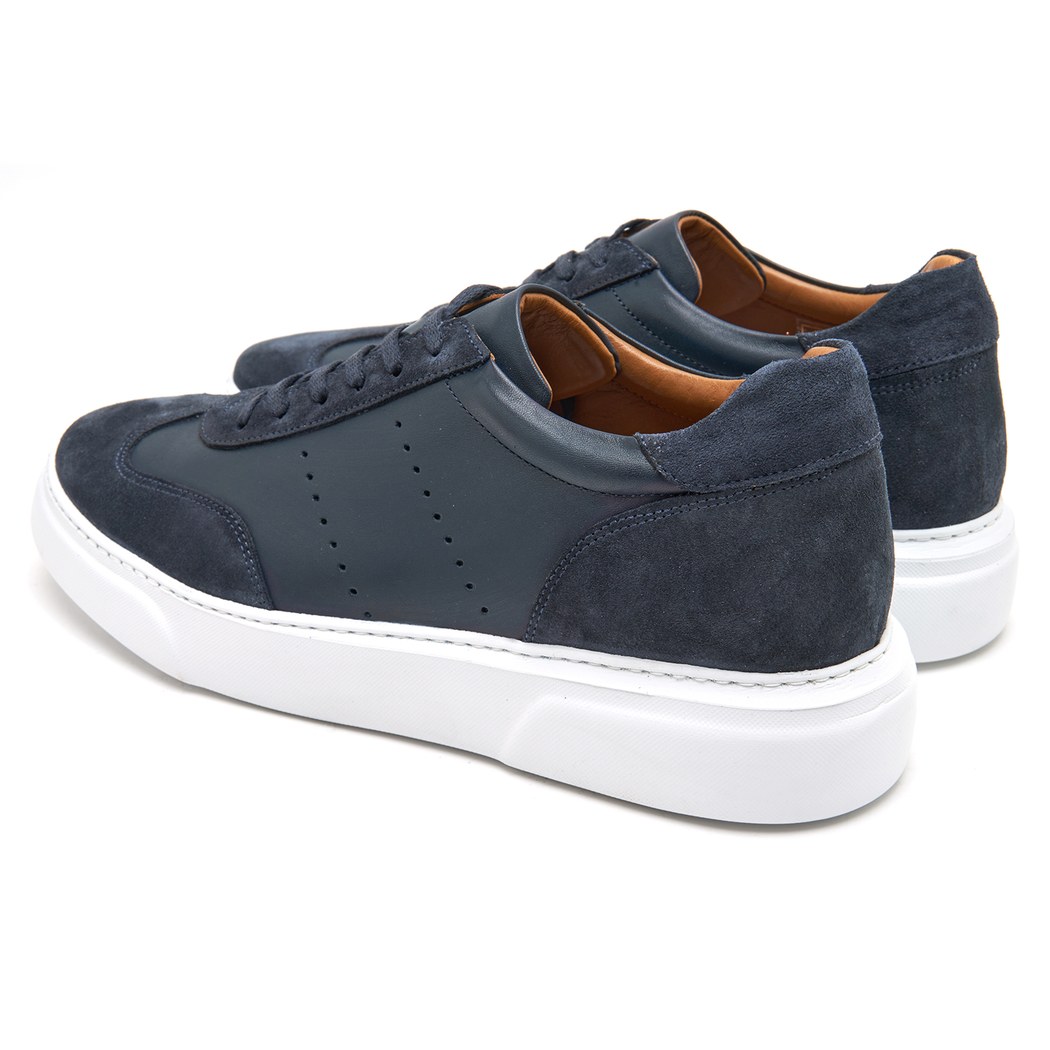 Lacivert Erkek Süet Spor Ayakkabı