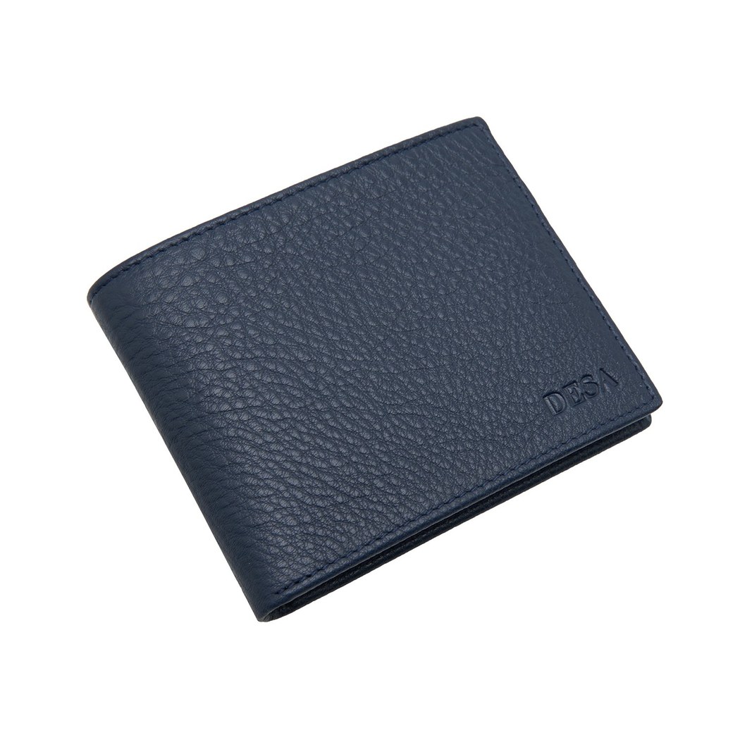 Lacivert Roldan Erkek Deri Cüzdan