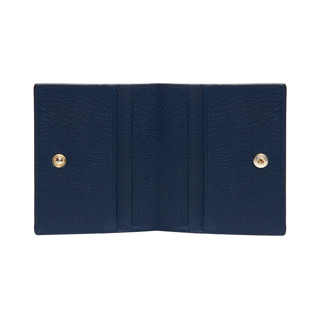 Lacivert Vesper Erkek Deri Kartlık