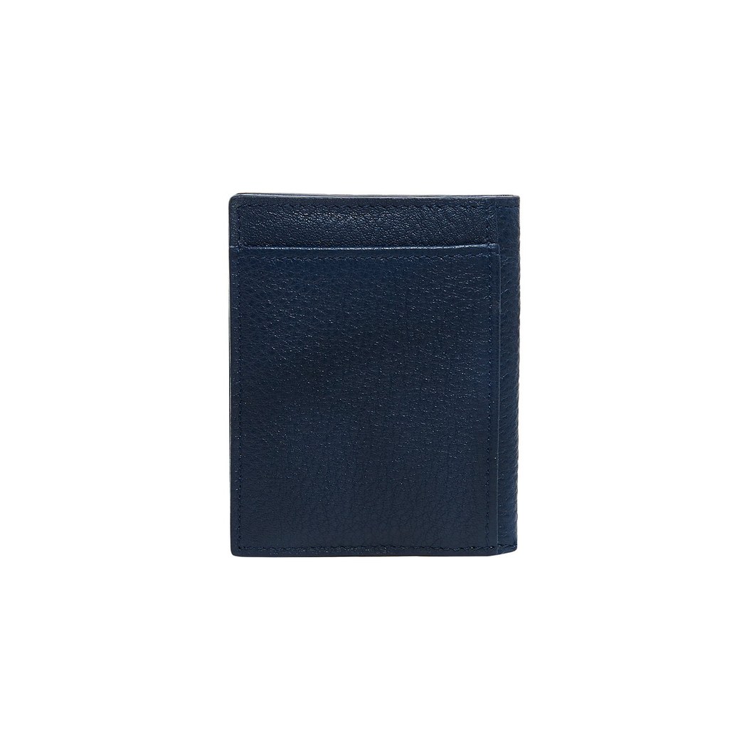 Lacivert Vesper Erkek Deri Kartlık