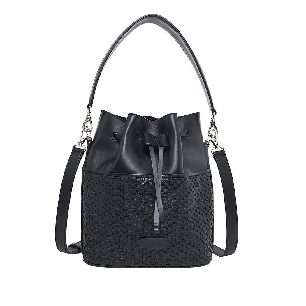 Lalla Kadın Örgülü Deri Omuz Askılı Çanta