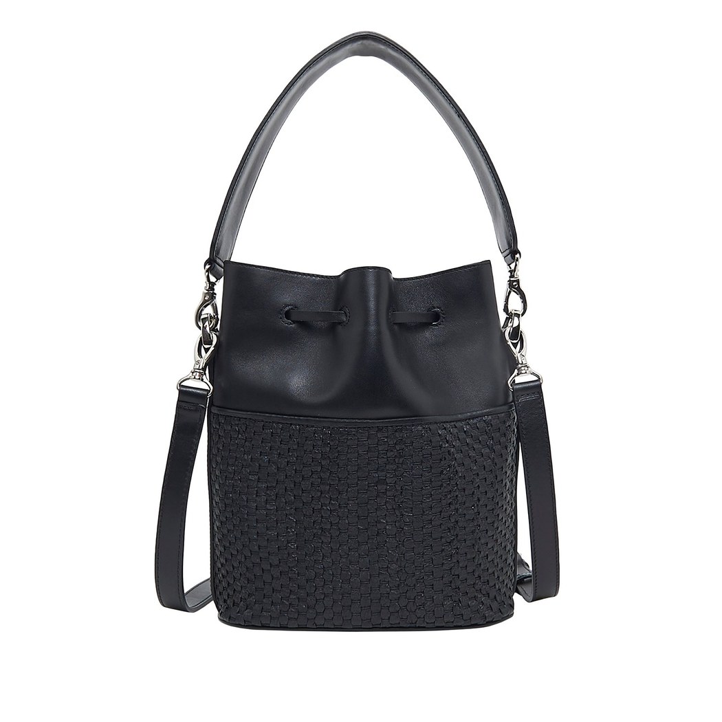 Lalla Kadın Örgülü Deri Omuz Askılı Çanta