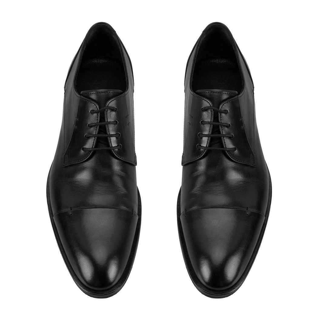 Lamont Siyah Erkek Deri Klasik Ayakkabı