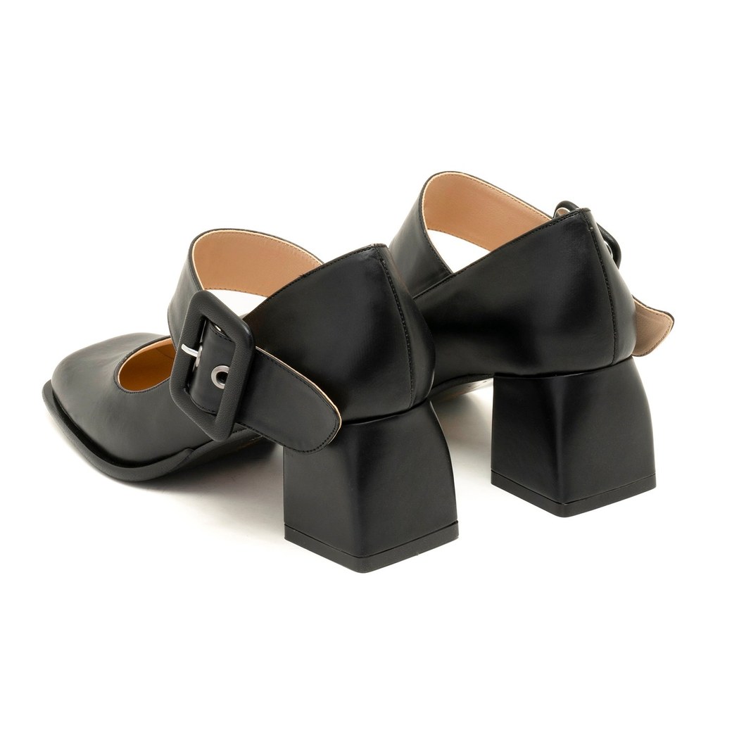 Lassia Siyah Kadın Mary Jane Ayakkabı