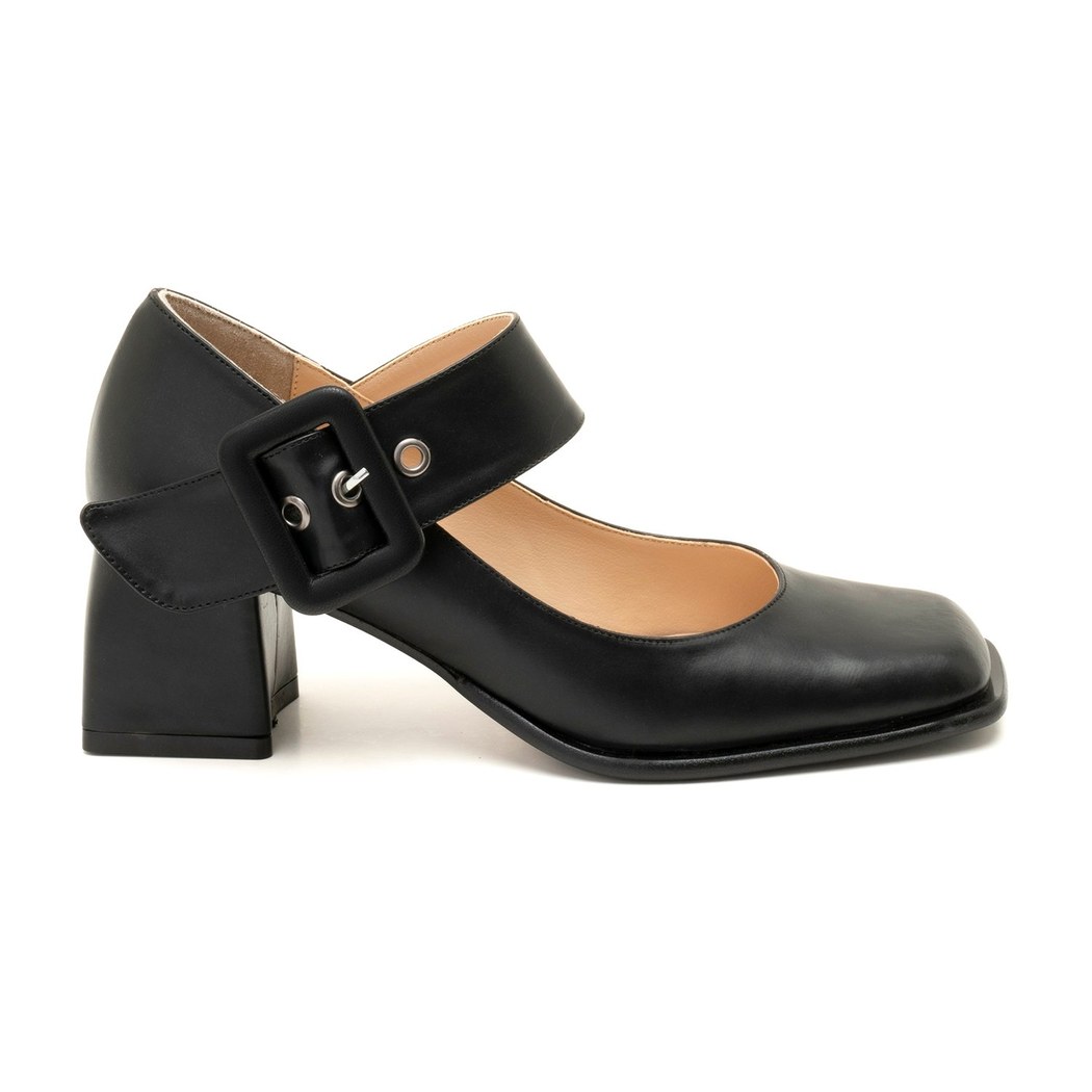 Lassia Siyah Kadın Mary Jane Ayakkabı