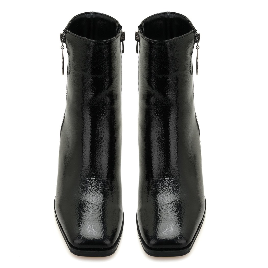 Laura Siyah Kadın Topuklu Bot