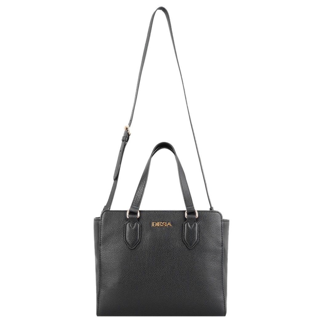 Layana Siyah Kadın Deri Omuz Çantası