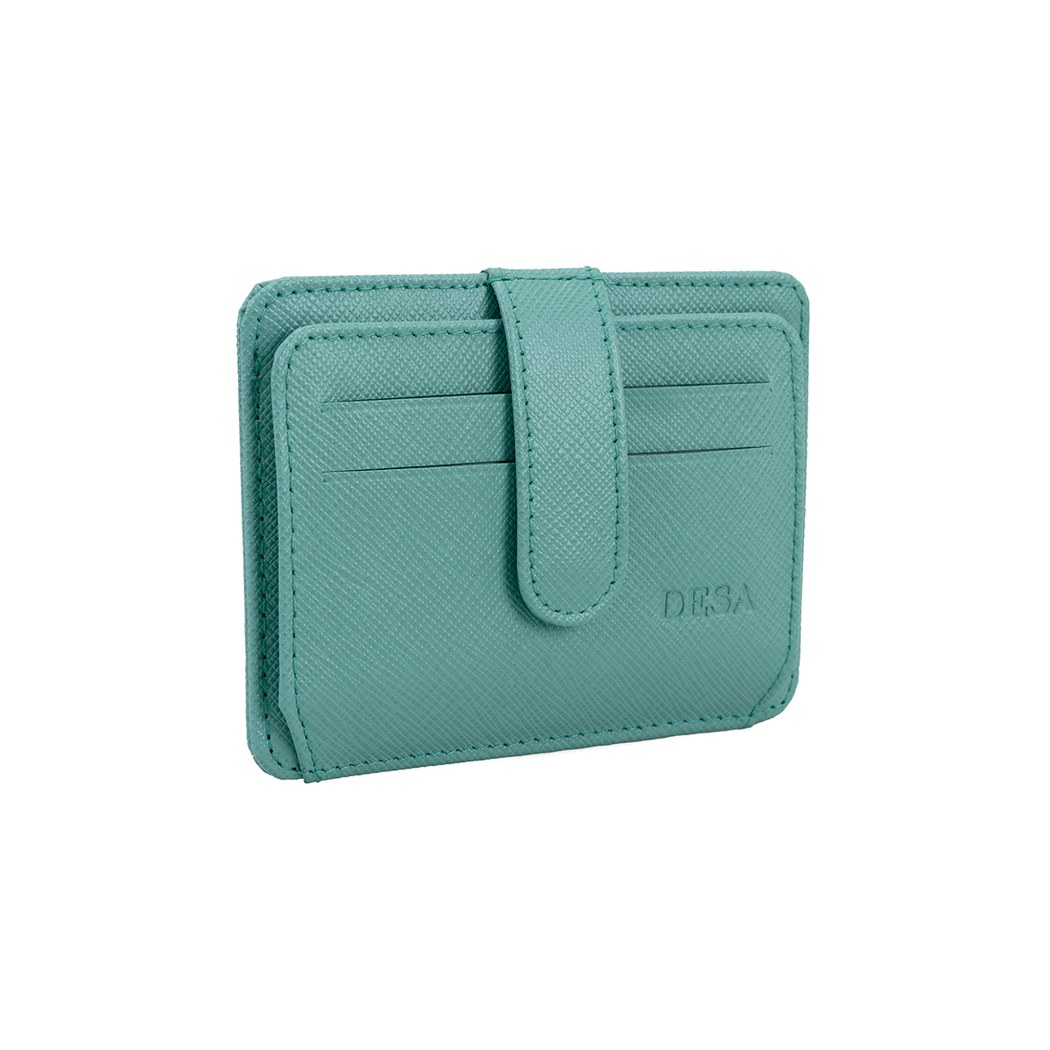 Lenora Yeşil Kadın Deri Kartlık