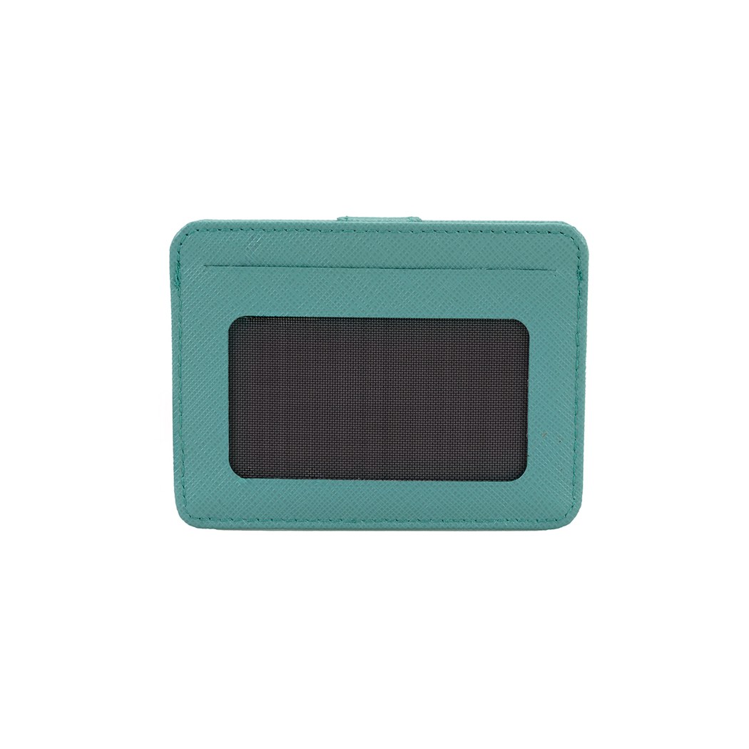 Lenora Yeşil Kadın Deri Kartlık