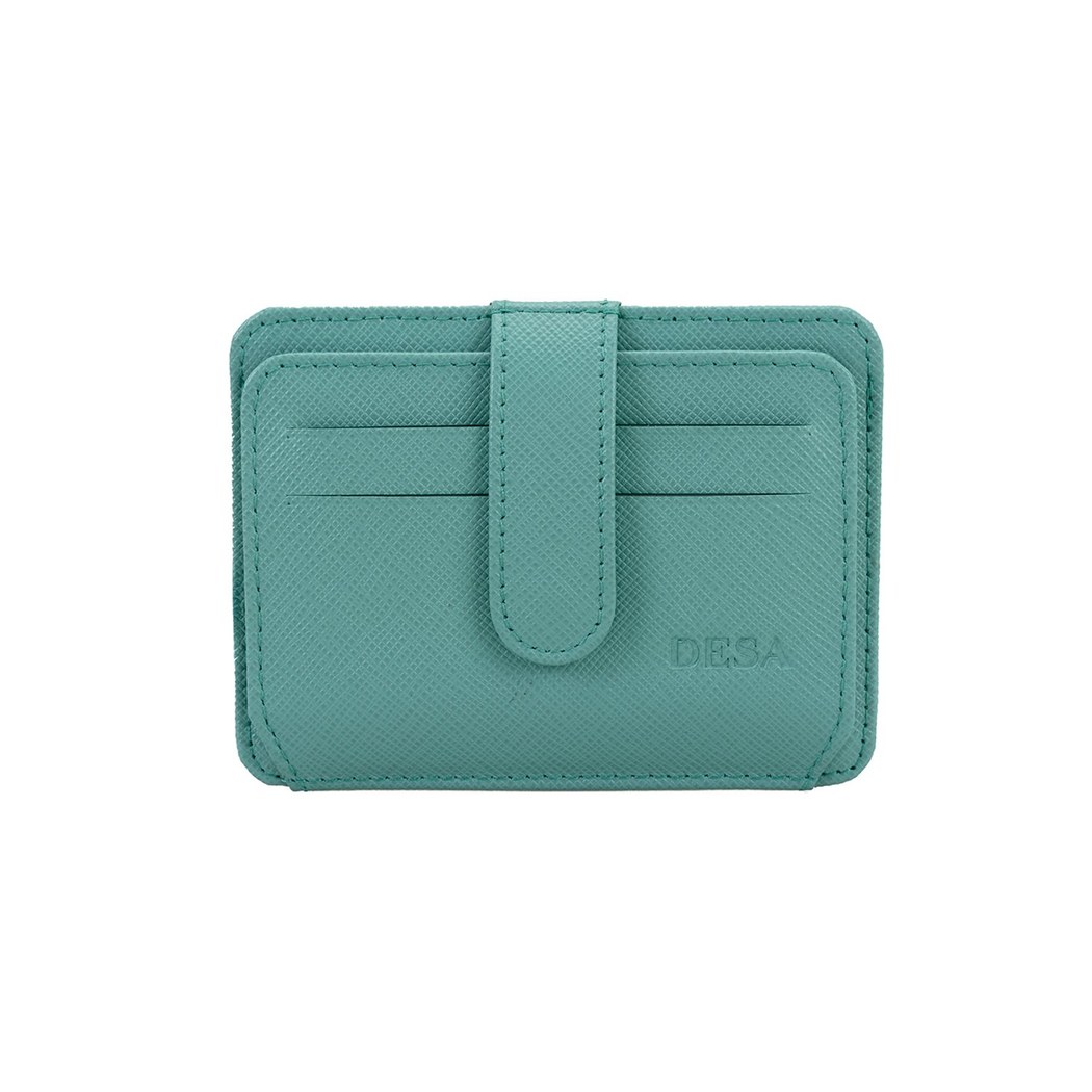 Lenora Yeşil Kadın Deri Kartlık