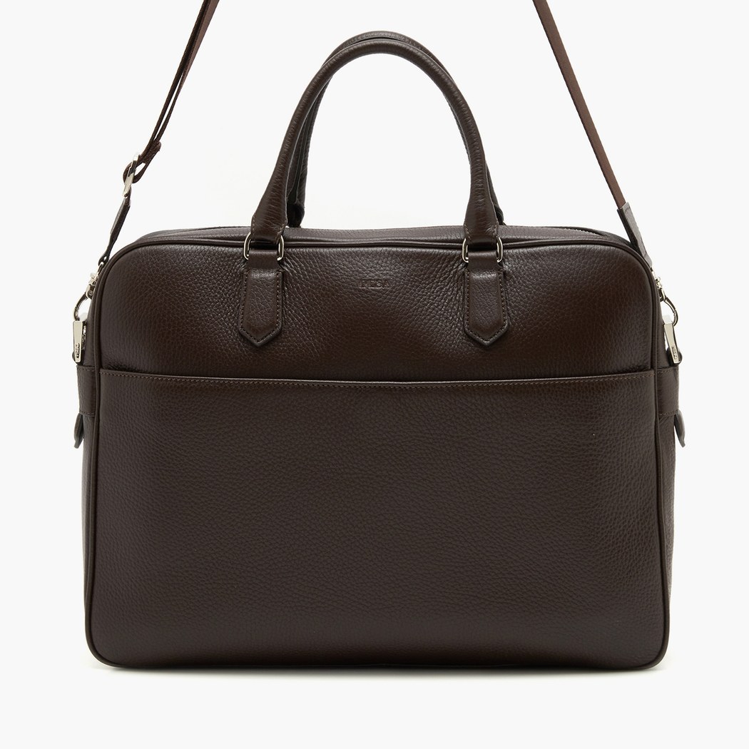 Leoda Kahve Erkek Deri Evrak Çantası