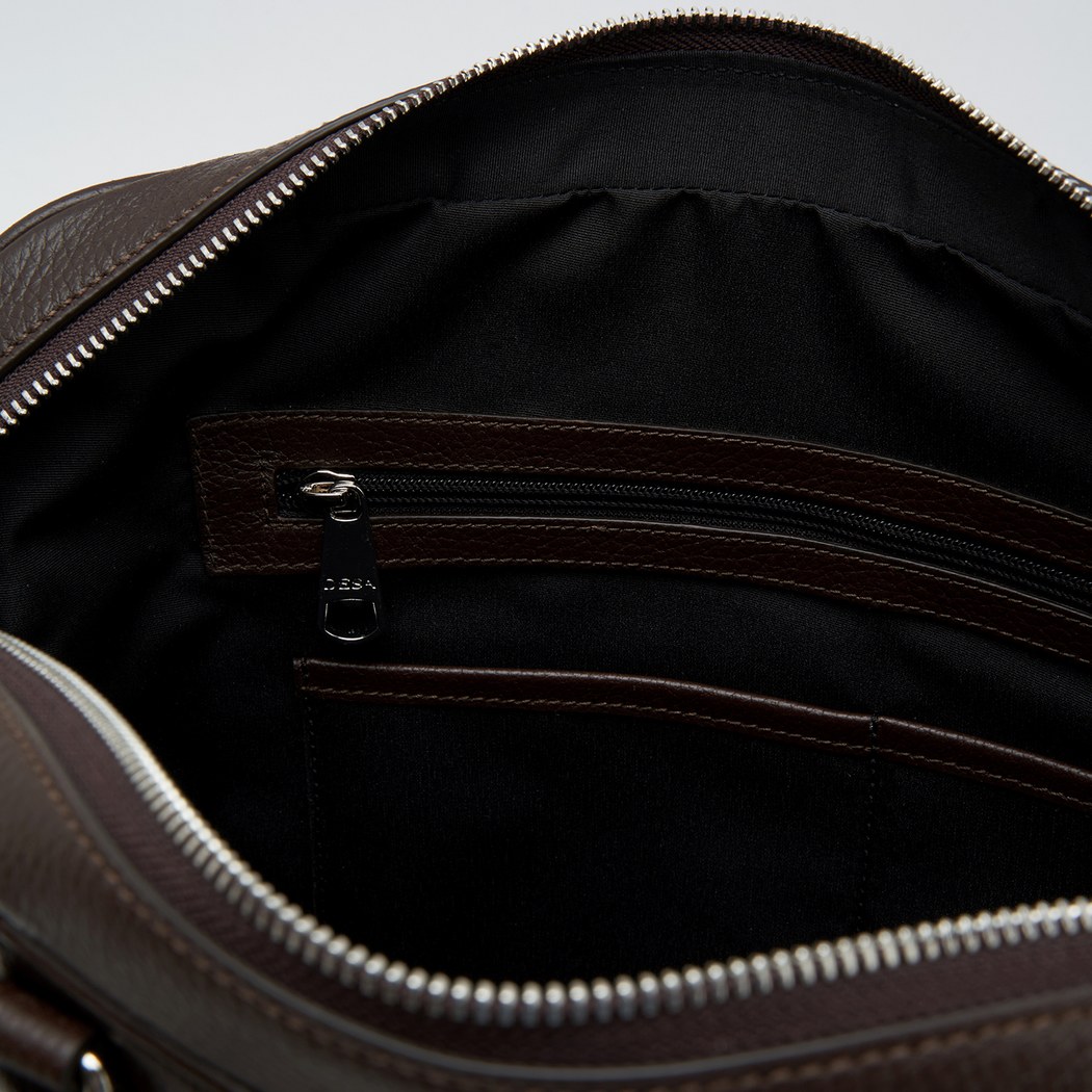 Leoda Kahve Erkek Deri Evrak Çantası