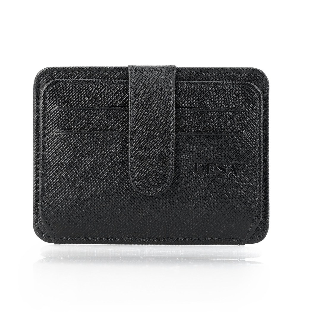 Lerona Siyah Deri Cüzdan