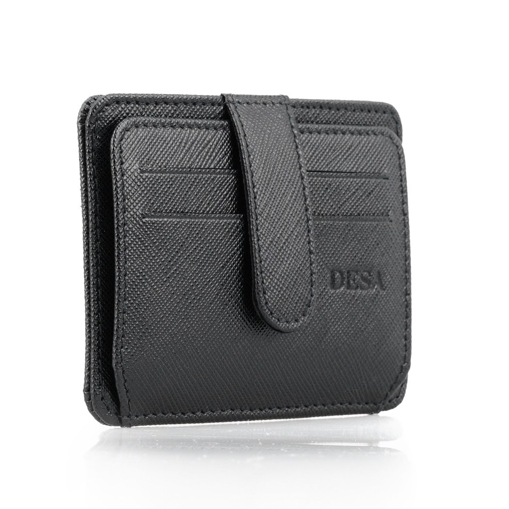 Lerona Siyah Deri Cüzdan