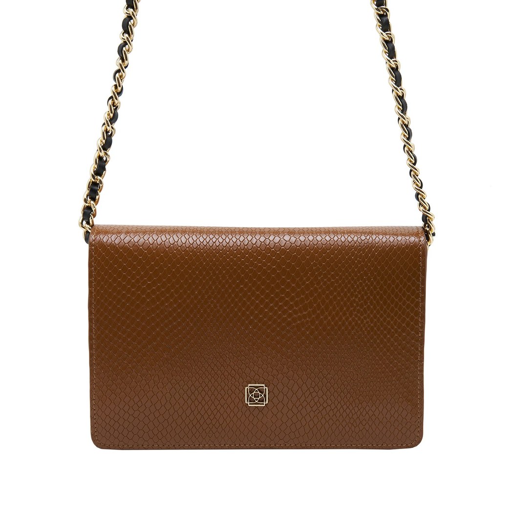 Leslie Kadın Deri Omuz Askılı Çanta