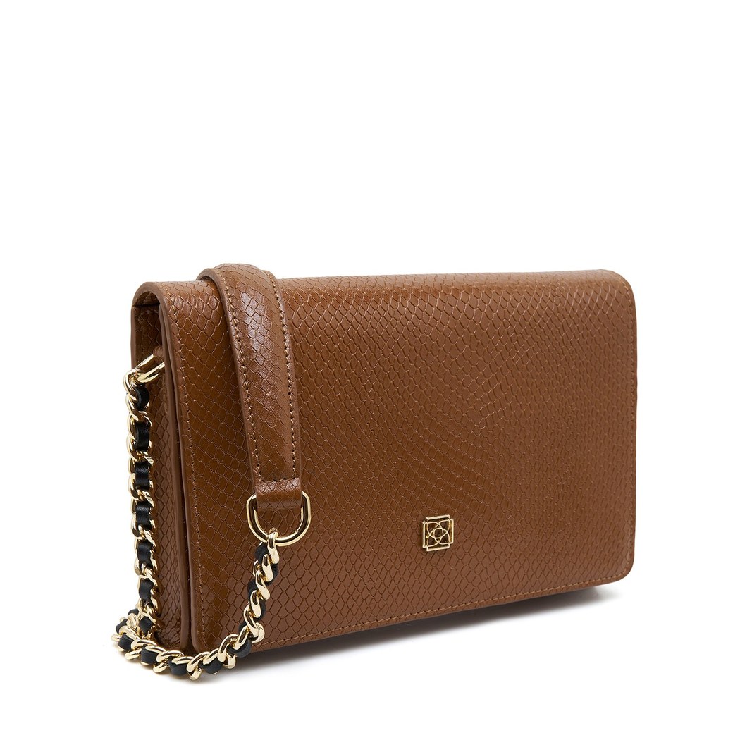 Leslie Kadın Deri Omuz Askılı Çanta