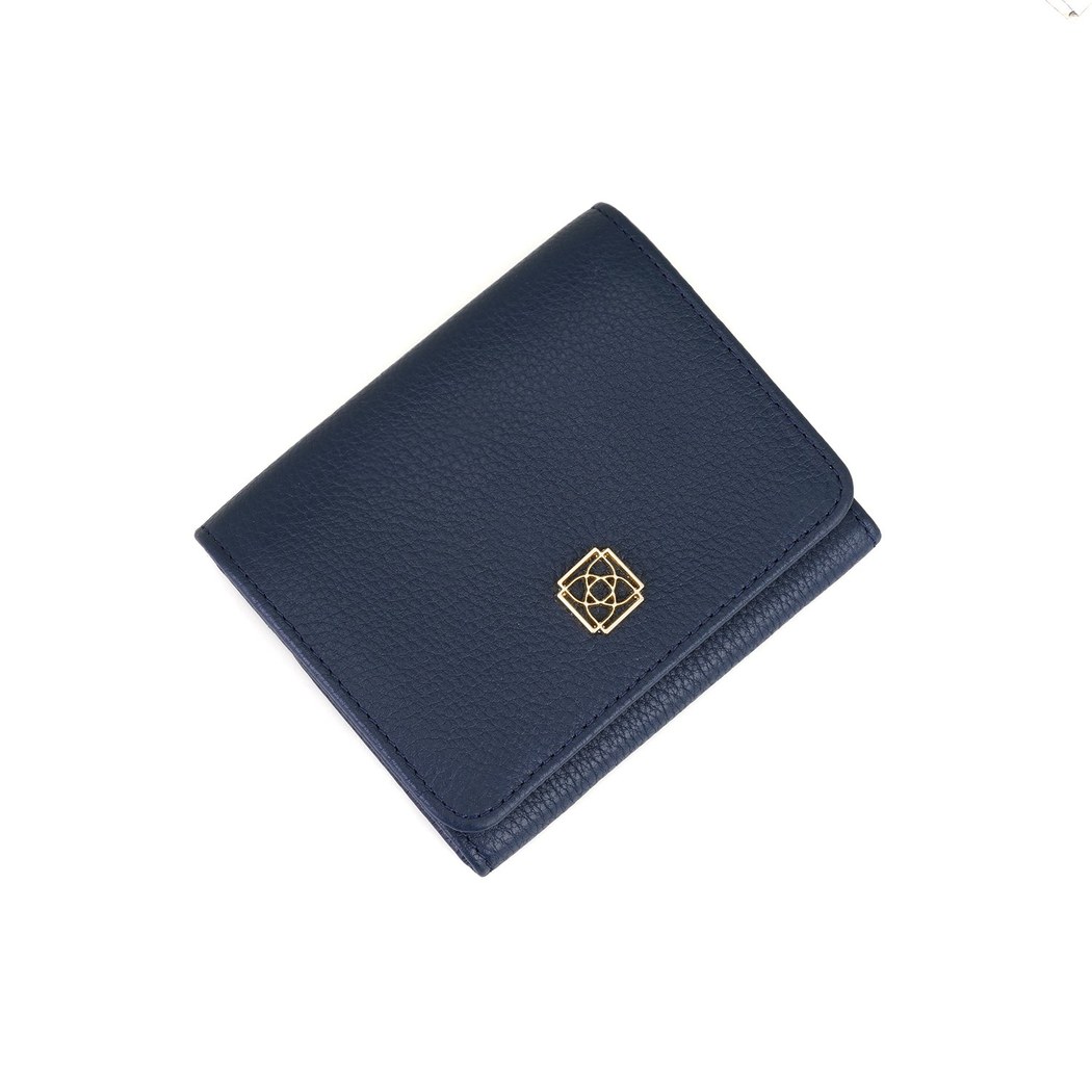 Leticia Lacivert Kadın Deri Cüzdan