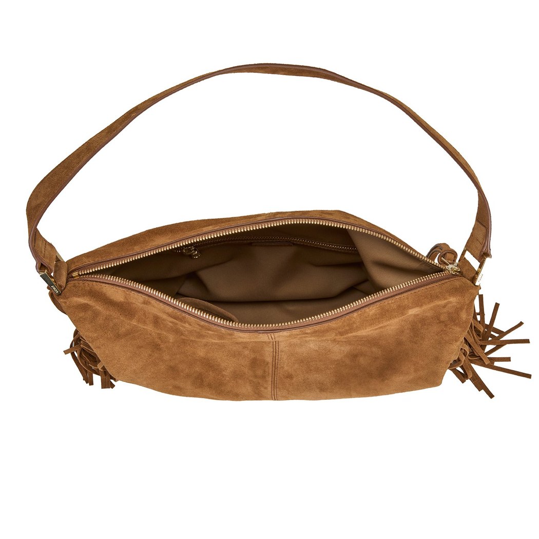 Letisya Taba Kadın Püsküllü Süet Çanta