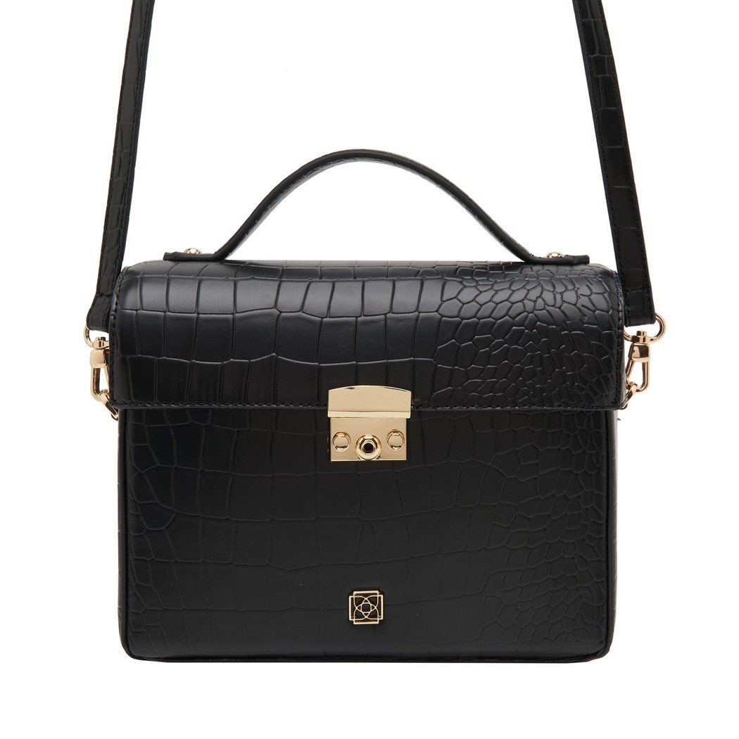 Liam Siyah Kadın Omuz Askılı Çanta