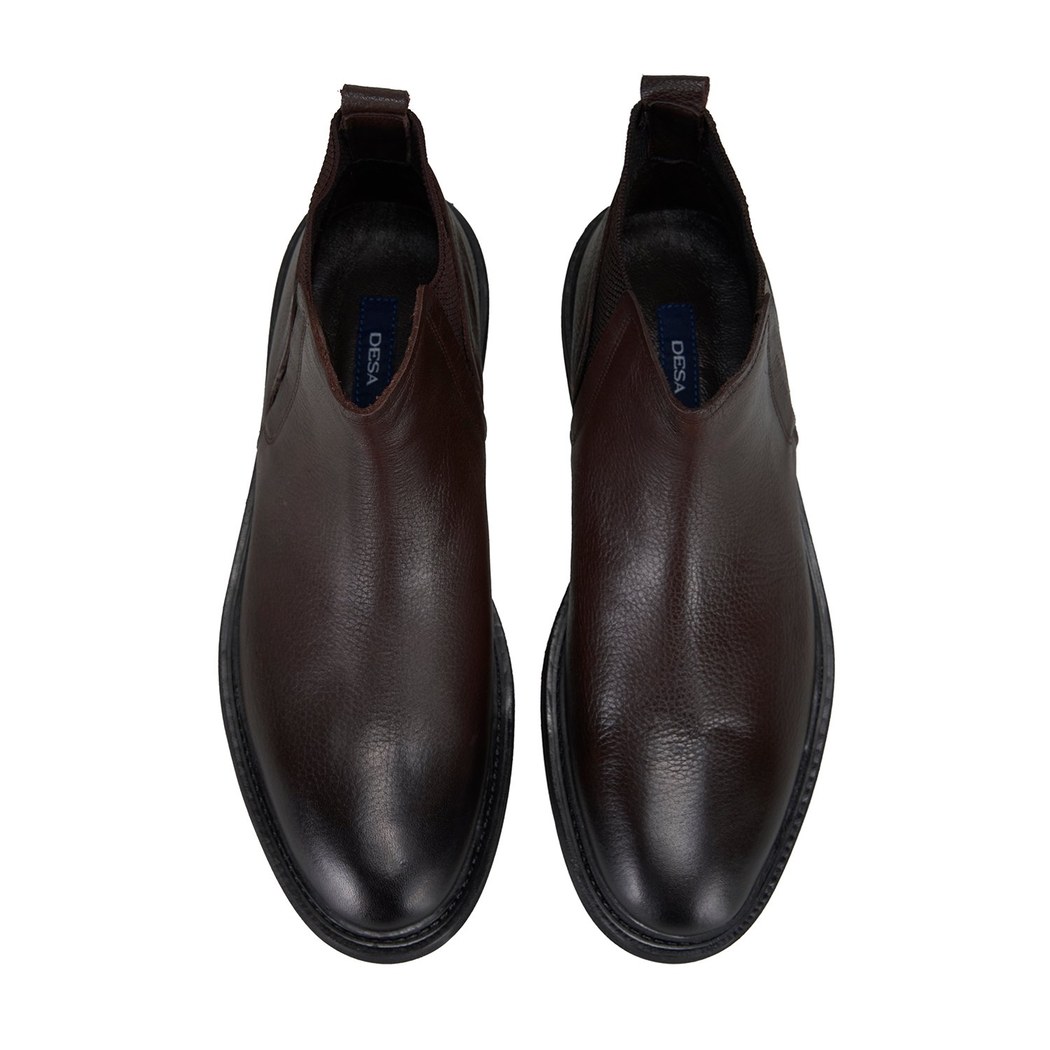 Lianne Kahve Erkek Deri Bot