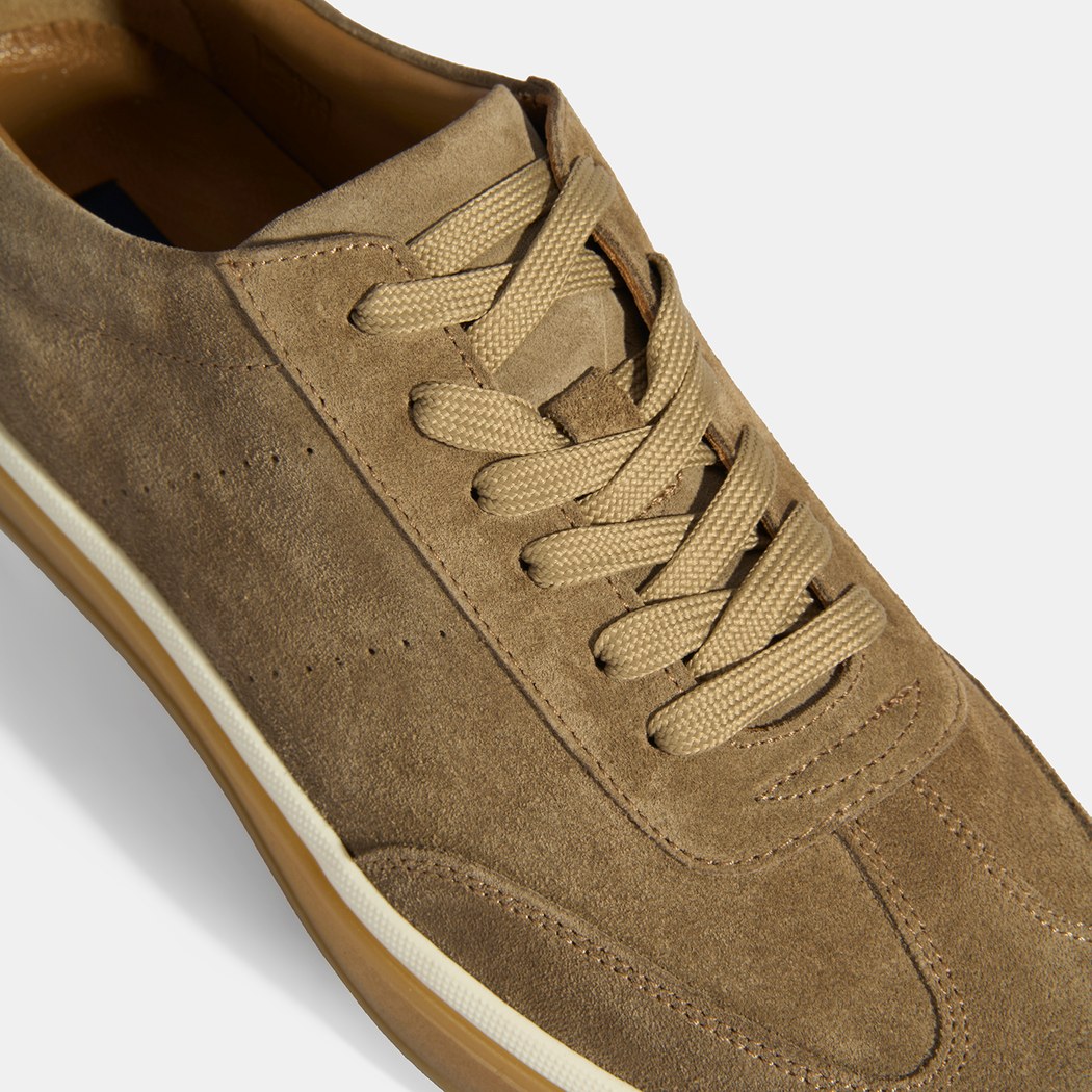Lianra Bej Erkek Süet Bağcıklı Günlük Ayakkabı