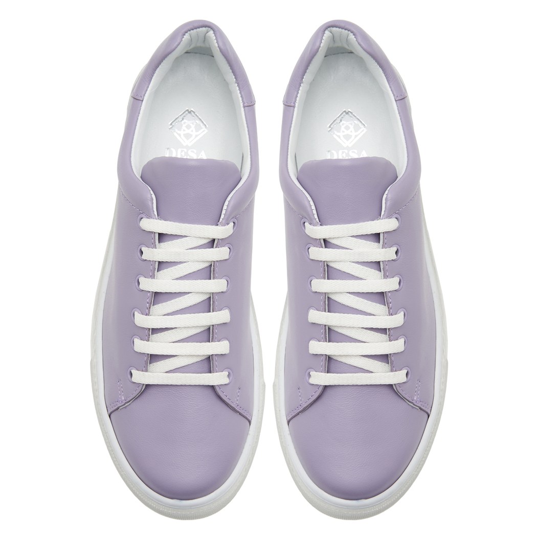 Lila Candide Kadın Deri Spor Ayakkabı