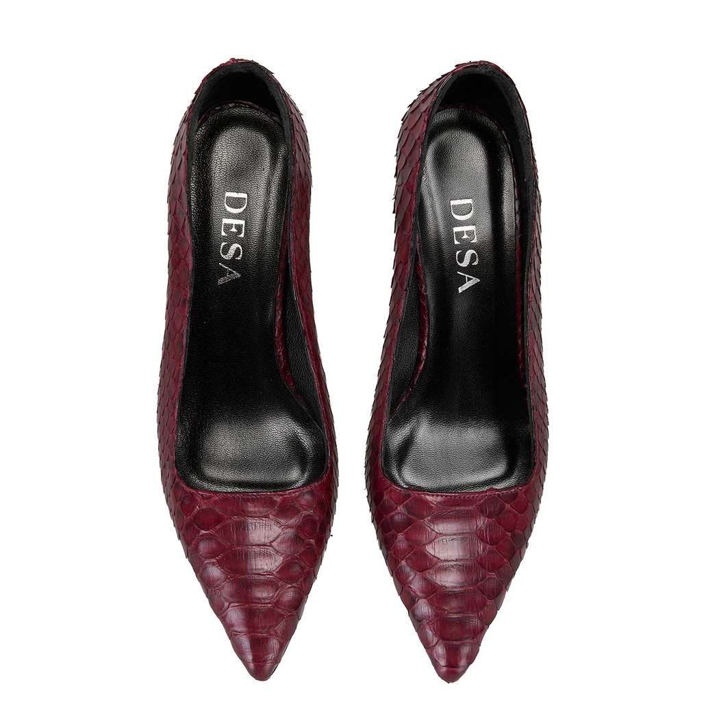 Lillian Bordo Kadın Klasik Ayakkabı 