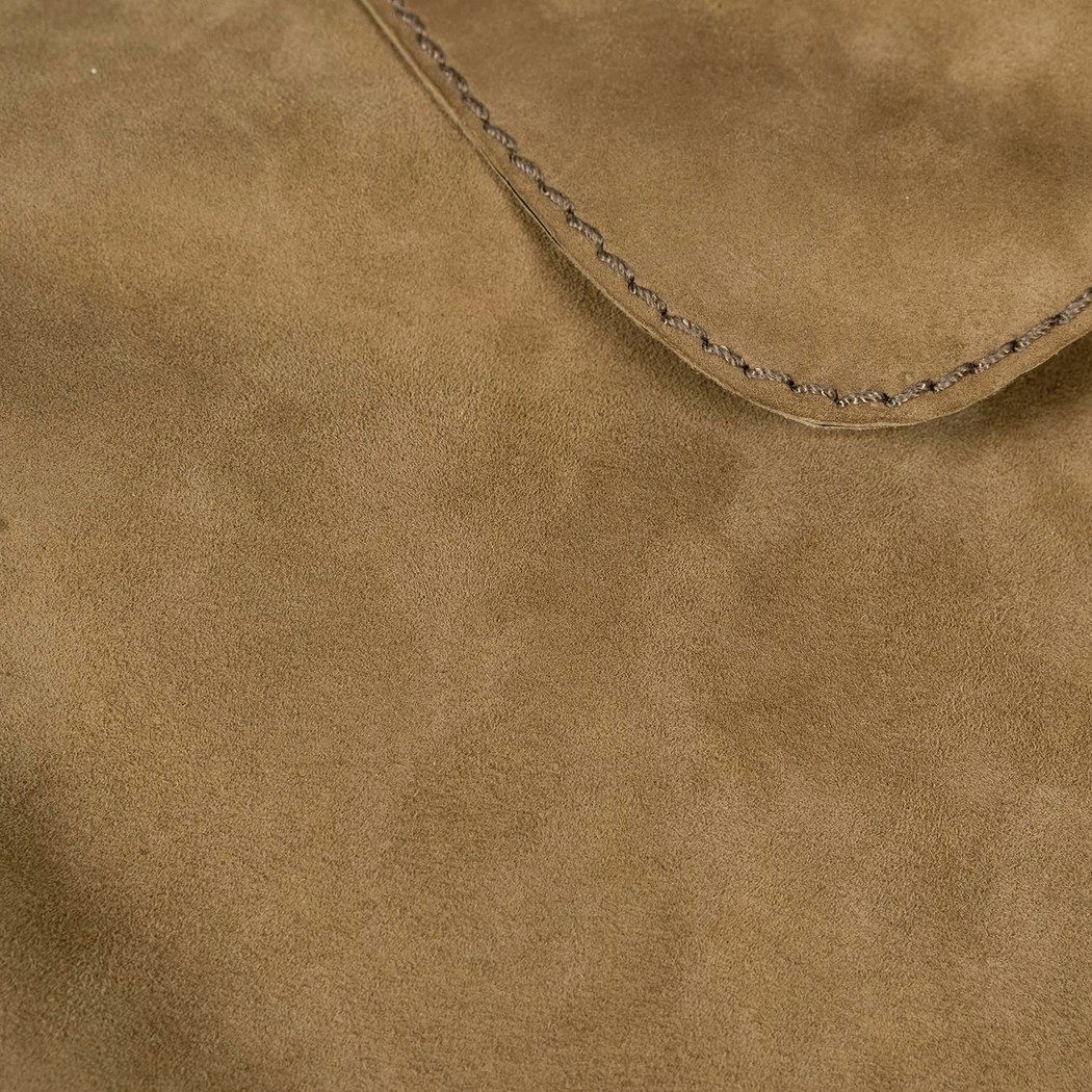 Limited Edition Kadın Vizon Süet Kısa Ceket