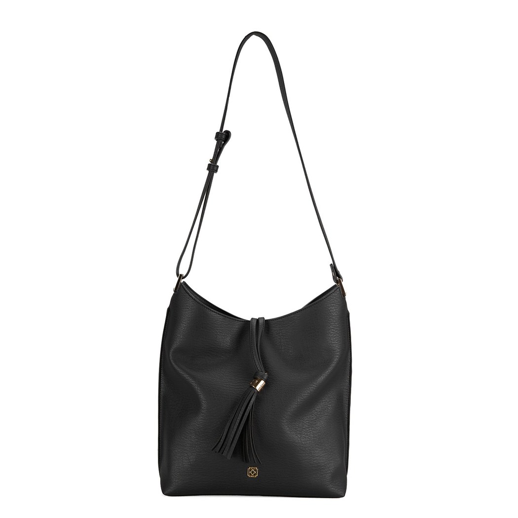 Linao Siyah Kadın Omuz Çantası